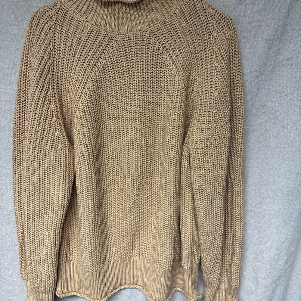 J. Crew Beige Knit Sweater women’s XL